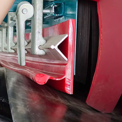 Riem het Begrenzen het Verzegelen het Type van de Raads het Dubbele Verbinding Y van de Transportbandrok Urethane Begrenzen