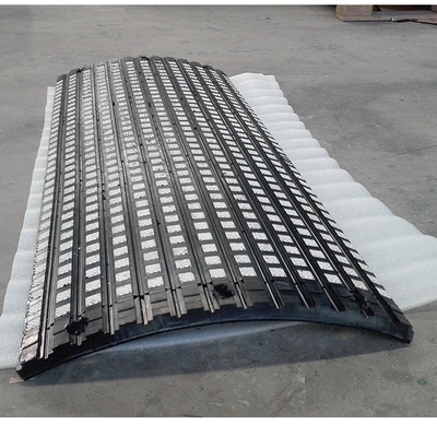 Bout op Transportbandkatrol die Vervangbaar Rim Ceramic Rubber Pulley Lagging achterblijven