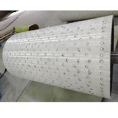 Zeer slijtvaste keramische Direct Bond Pulley Lagging Coating