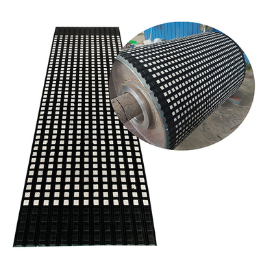 De antislip Slijtvaste Ceramische CN van de Katrolbekleding Bekleding Plakkend van de Laag Rubber Ceramische Trommel