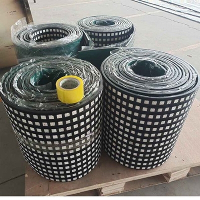 Ceramische de Krommingskatrol die van de transportbandtrommel Rubberblad achterblijven