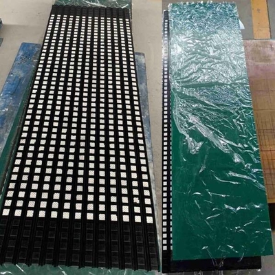 Ceramische de Krommingskatrol die van de transportbandtrommel Rubberblad achterblijven