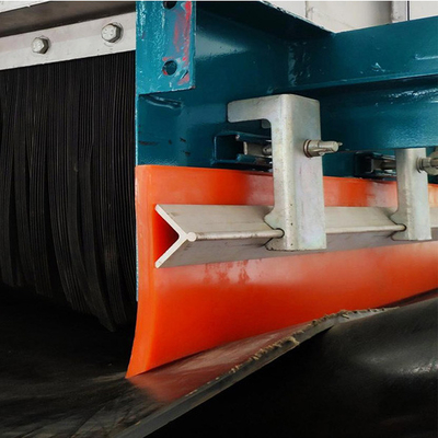 Het Rubber van de polyurethaanrok voor Transportband die Bulk Materiële Behandeling ontginnen
