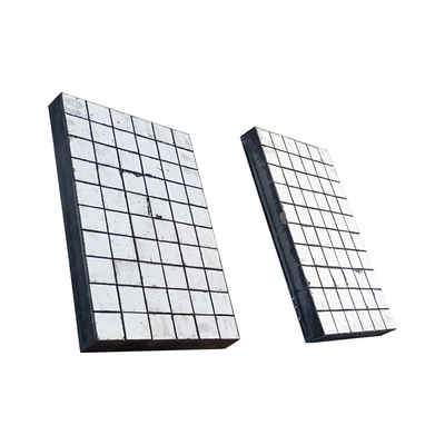 De staal Gesteunde Rubber Ceramische Industriële Ceramische Voeringen van Slijtagevoeringen