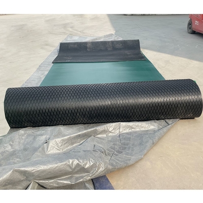 De Katrolbekleding van Diamond Groove Rubber Sheet For van de transportbandtrommel