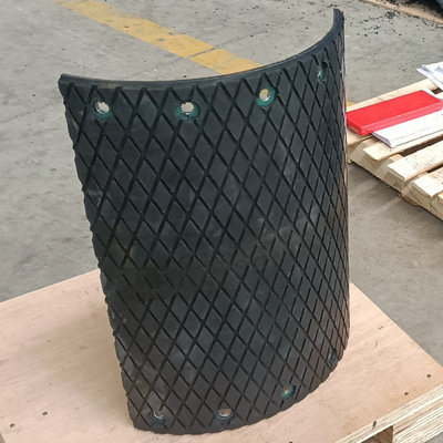 Vervangingsbout op Diamond Drum Pulley Lagging For-de Jakobsladder van het Ovenvoer