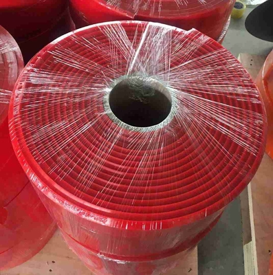 de Transportband die van 70A 80A Rubberpolyurethaanurethane Skirtboard begrenzen