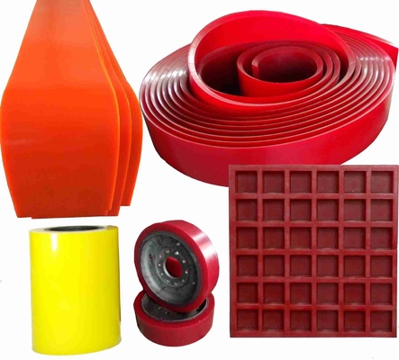 Het naar maat gemaakte Gietende Urethane van Polyurethaanproducten Pu Materiaal van de Hellingsvoering