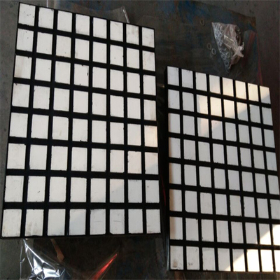 De ceramische Hoge Slijtvaste Rubber Ceramische Voering van de Slijtagevoering