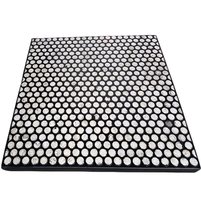 Alumina van 92% AI2O3 de Ceramische Rubber Ceramische Voeringen van de Voeringshelling voor Mijnbouw