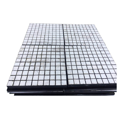 Alumina van 92% AI2O3 de Ceramische Rubber Ceramische Voeringen van de Voeringshelling voor Mijnbouw