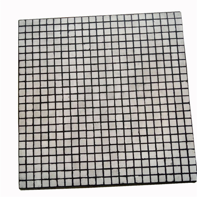 Alumina van het mijnbouwcement Ceramische Vierkante Rubber Ceramische de Slijtagevoeringen van de Voeringshexuitdraai