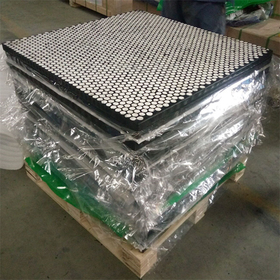 Cn de Voeringsalumina van de Laag Ceramische Slijtage Keramische tegels Plakkend voor Mijnbouwtransportband