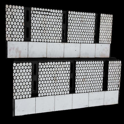 De Voeringen Industriële Ceramische Rubbervoering van de transportband Ceramische Slijtage