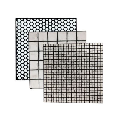 Hoge impactbestand keramische slijtage-liner op maat voor mijnschotels